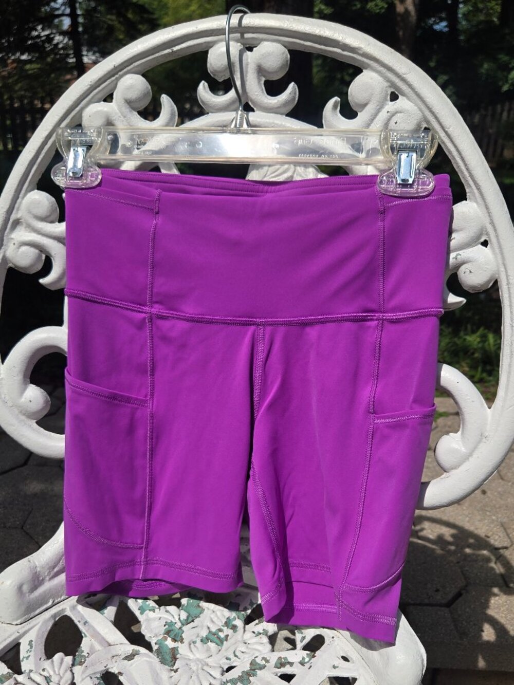 Nwot Rare Color Lululemon biker shorts